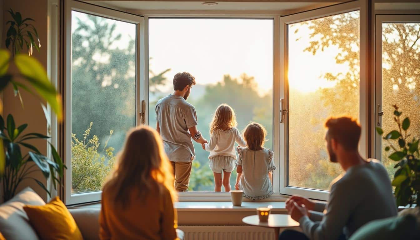 Illustration: Pourquoi optimiser l’aération de ses fenêtres PVC dans le logement ?