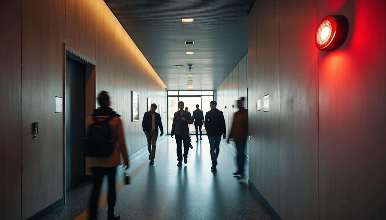 Illustration: Définition et rôle du bruit de l’alarme incendie dans la sécurité des bâtiments