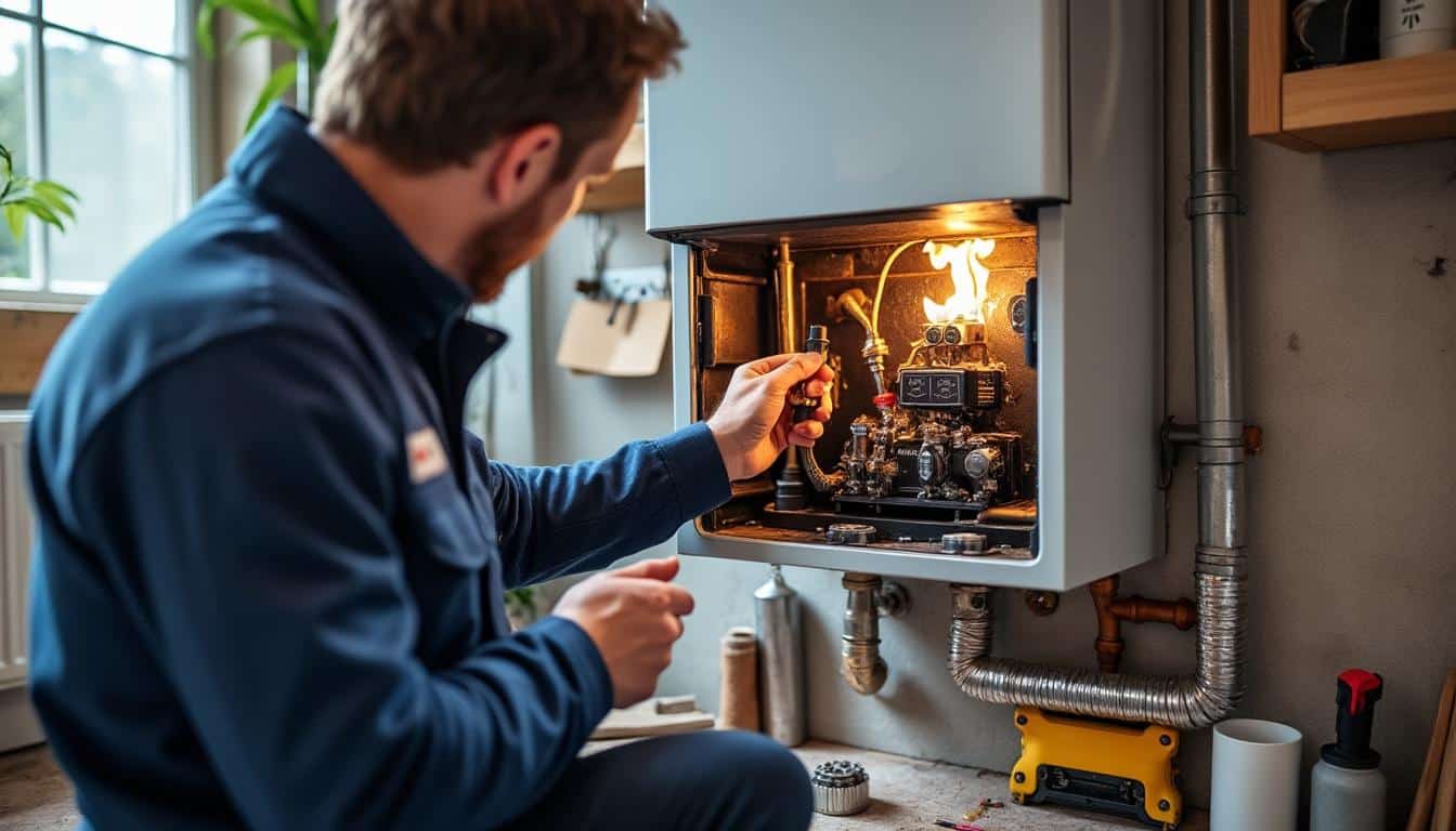 Illustration: Définition et principe de fonctionnement d’une chaudière à condensation à fioul