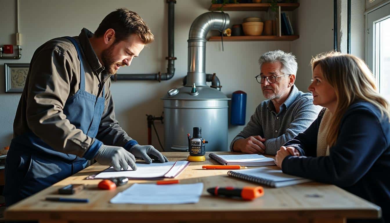Illustration: Avantages et inconvénients de la chaudière à condensation à fioul