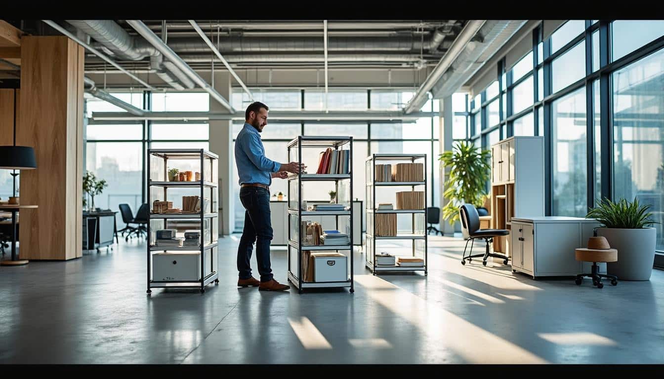 Illustration: Définition et principes des cloisons amovibles