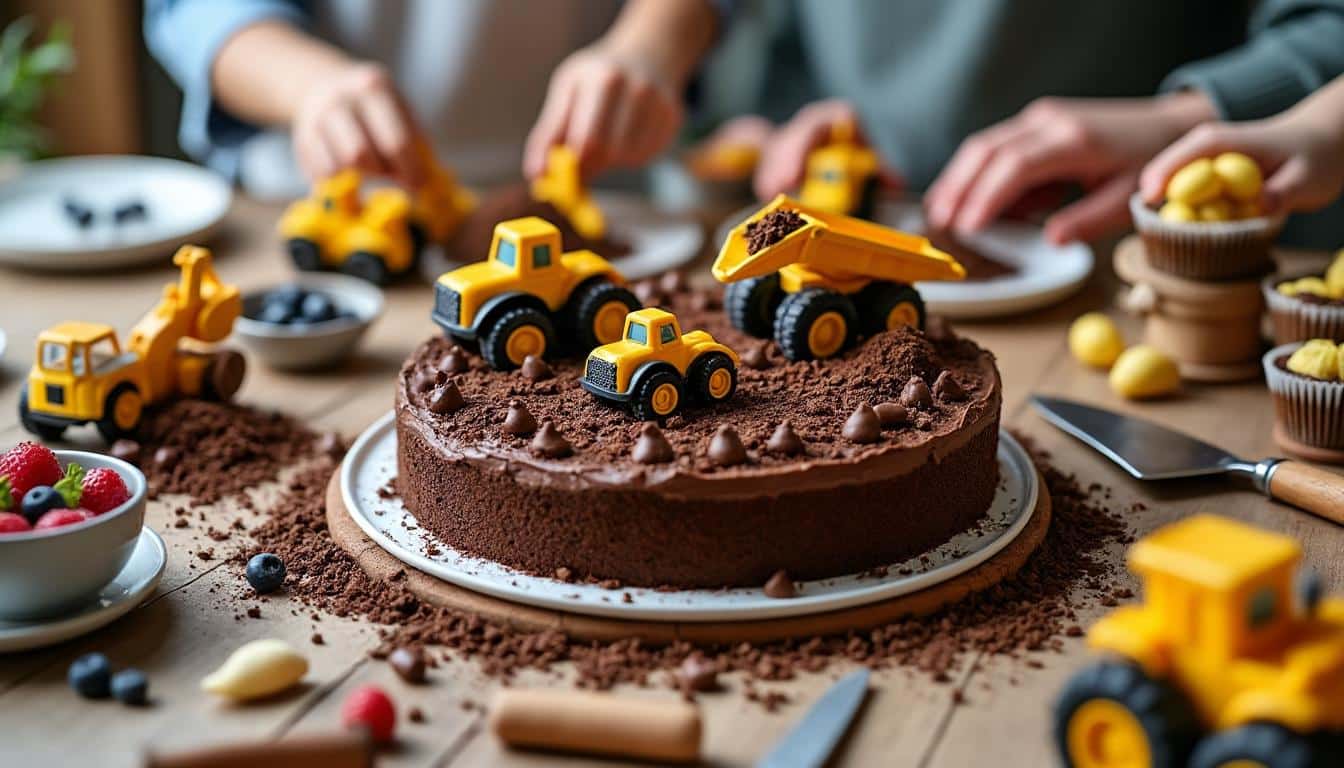 Illustration: Recette de base et variantes pour un gâteau chantier