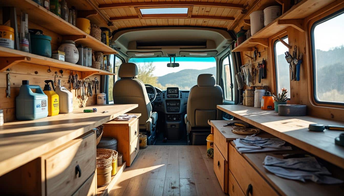 Idées d’aménagement de camion de chantier : conseils et astuces