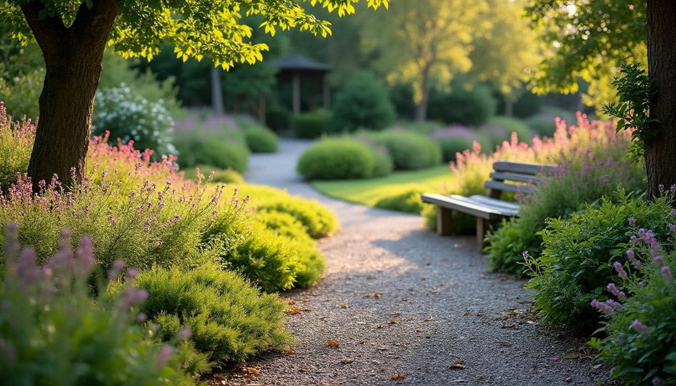Illustration: Définition et caractéristiques d’un jardin paysagé
