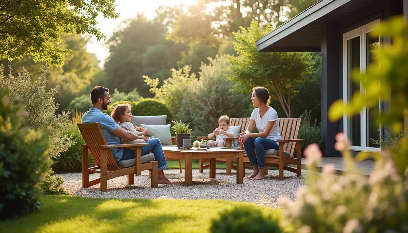 Jardin paysager sans entretien : concevoir un extérieur durable et facile
