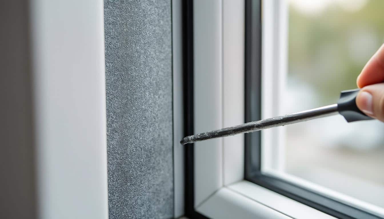 Joint de fenêtre PVC à insérer : guide pour une étanchéité durable