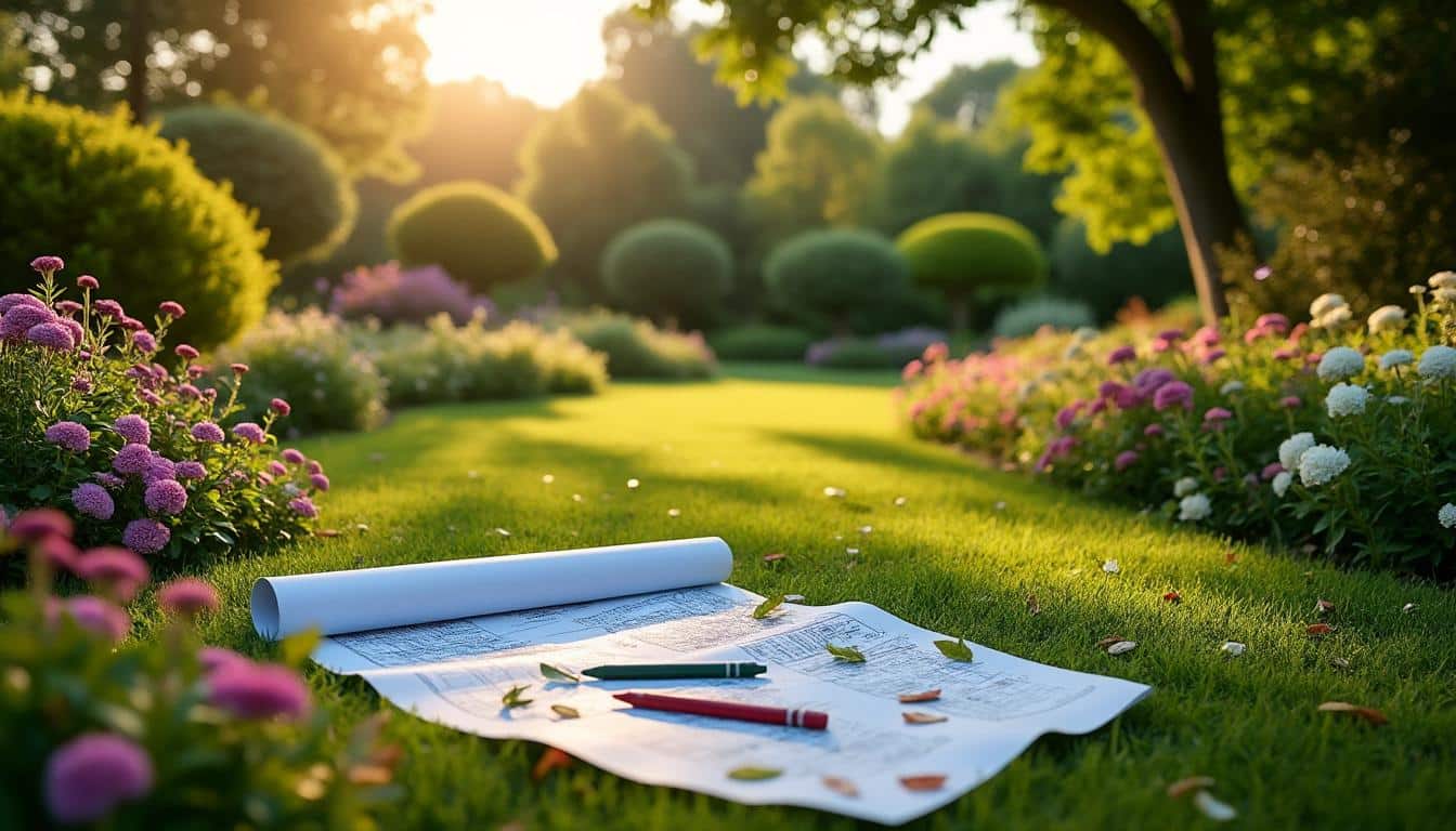 Plan de jardin paysager : guide complet pour un aménagement réussi