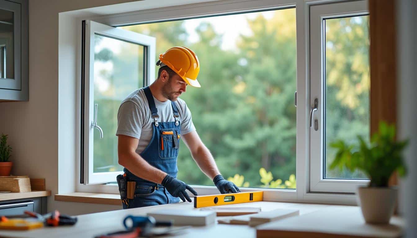 Illustration: Identifier les types de réglages possibles pour une fenêtre PVC