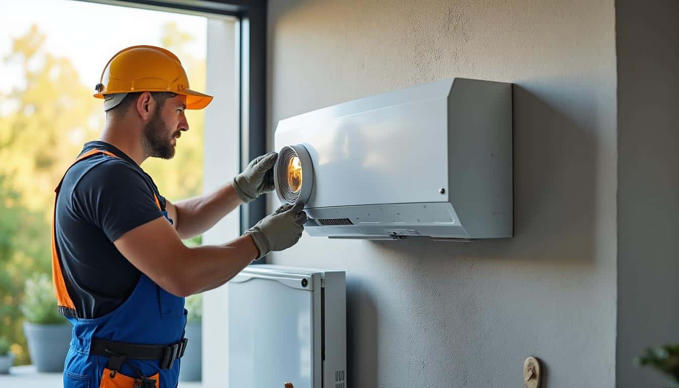 Illustration: Définition et principe de la ventouse sur une chaudière à condensation