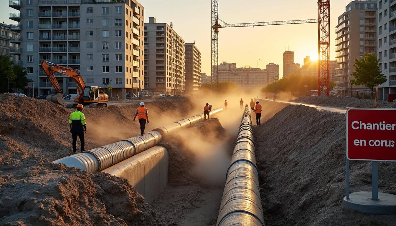 Illustration: Les différents types de chantiers en cours et leurs spécificités