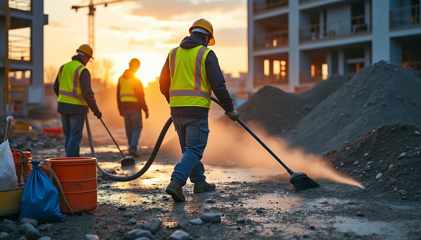 Illustration: Définition et enjeux du nettoyage de chantier