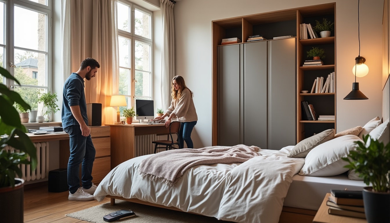 Illustration: Comprendre la cloison amovible phonique adaptée à une chambre