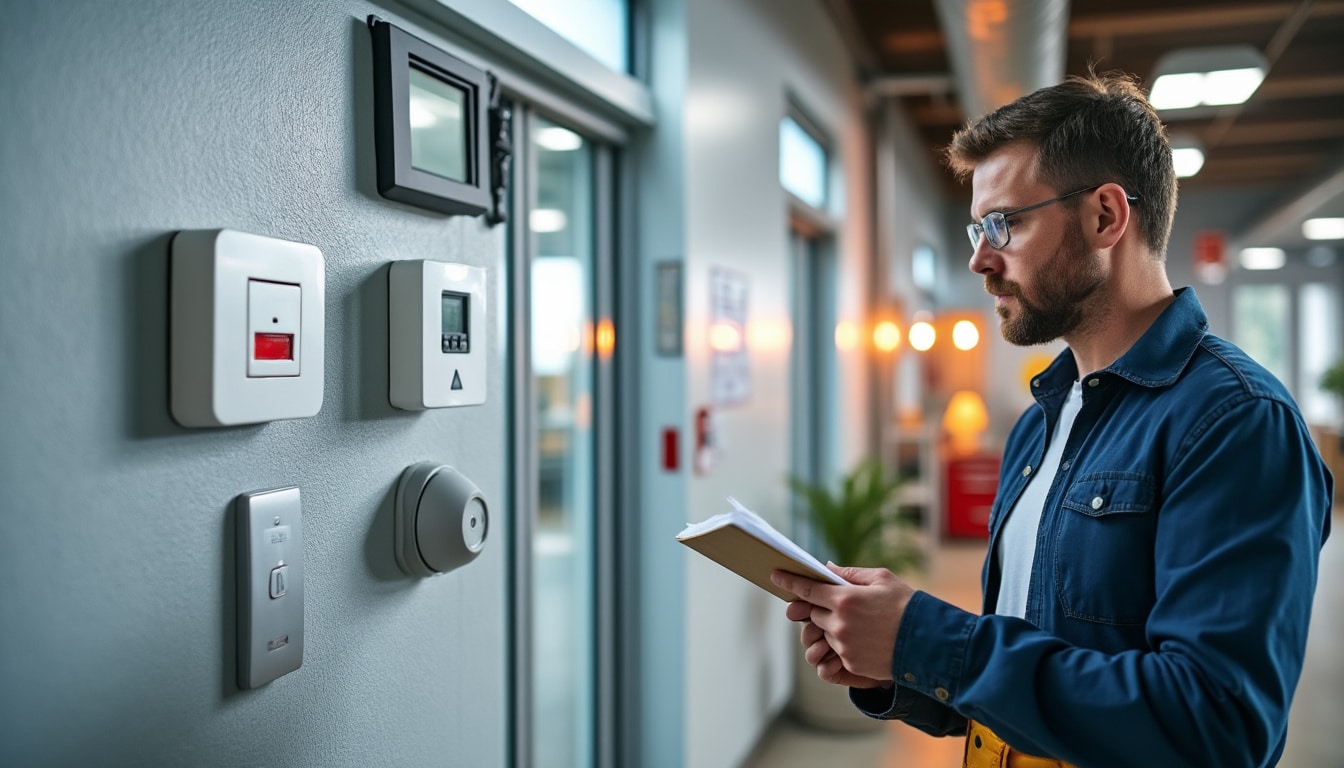 Illustration: Identifier le type d’alarme incendie et adapter l’arrêt selon le dispositif