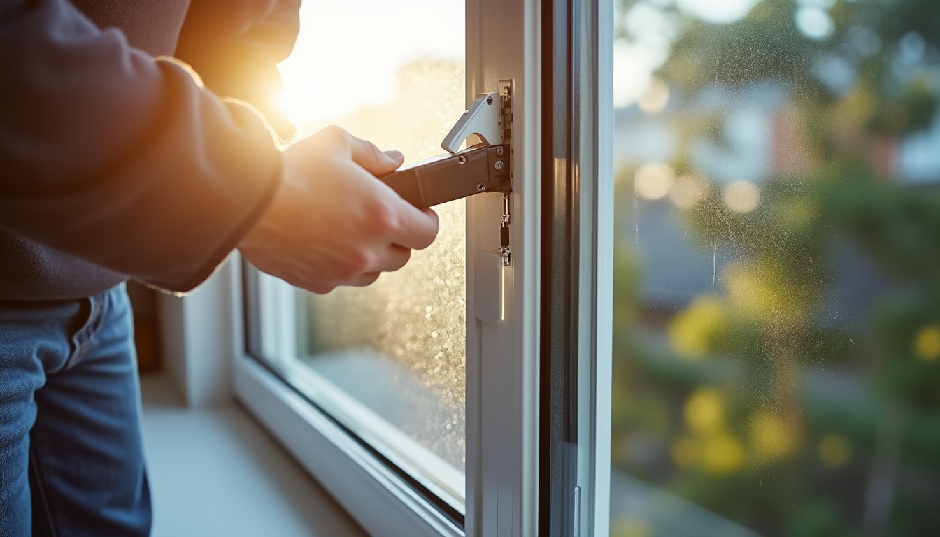 Illustration: Causes fréquentes d’une crémone de fenêtre PVC cassée