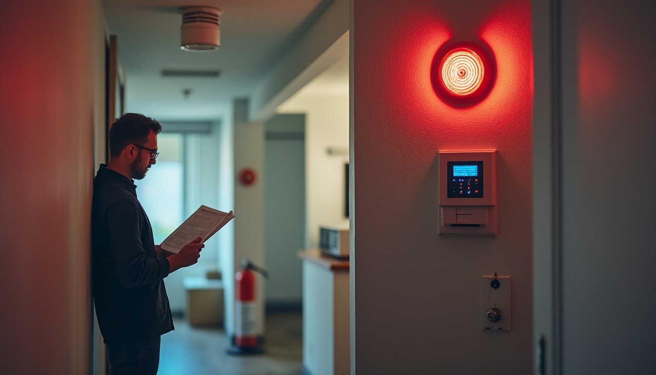 Illustration: Comprendre le fonctionnement d’un système d’alarme incendie