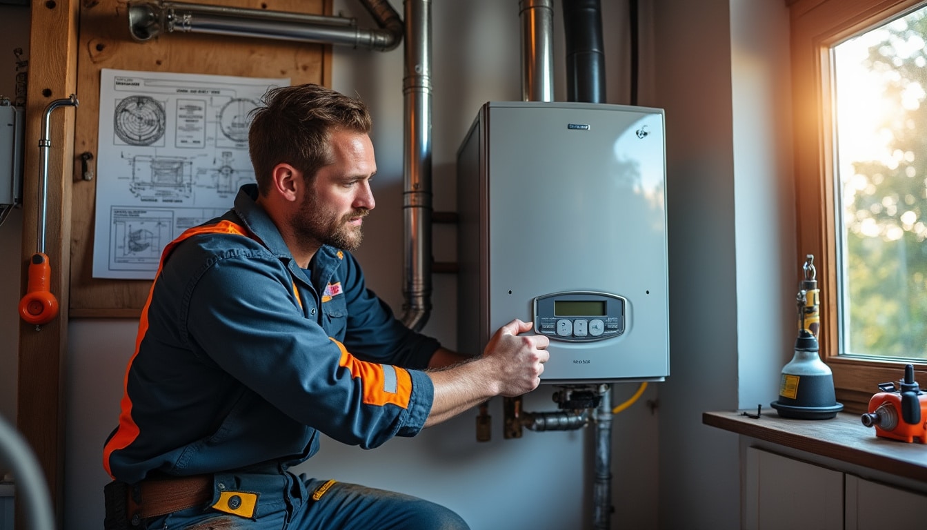 Illustration: Comprendre le fonctionnement d'une chaudière gaz à condensation