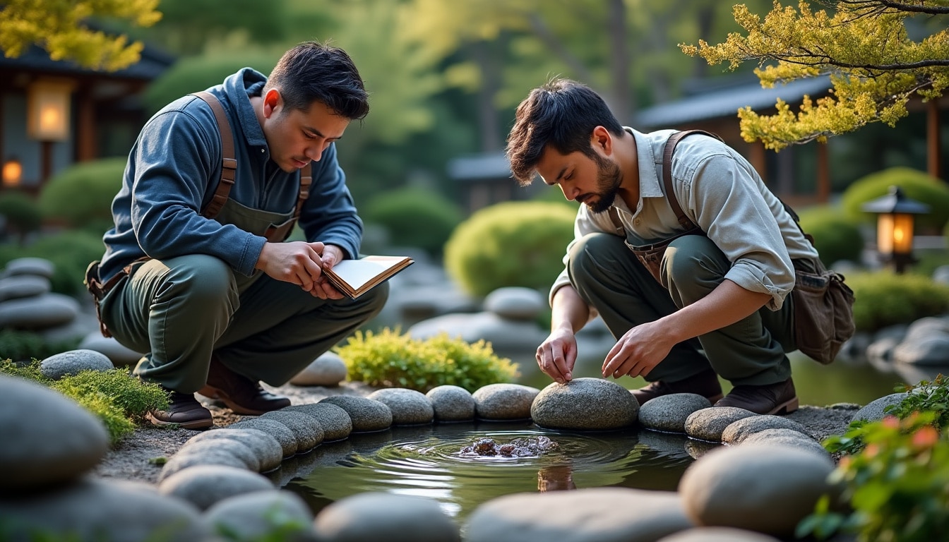 Illustration: L’expertise du paysagiste en jardin japonais : rôle, savoir-faire et collaboration