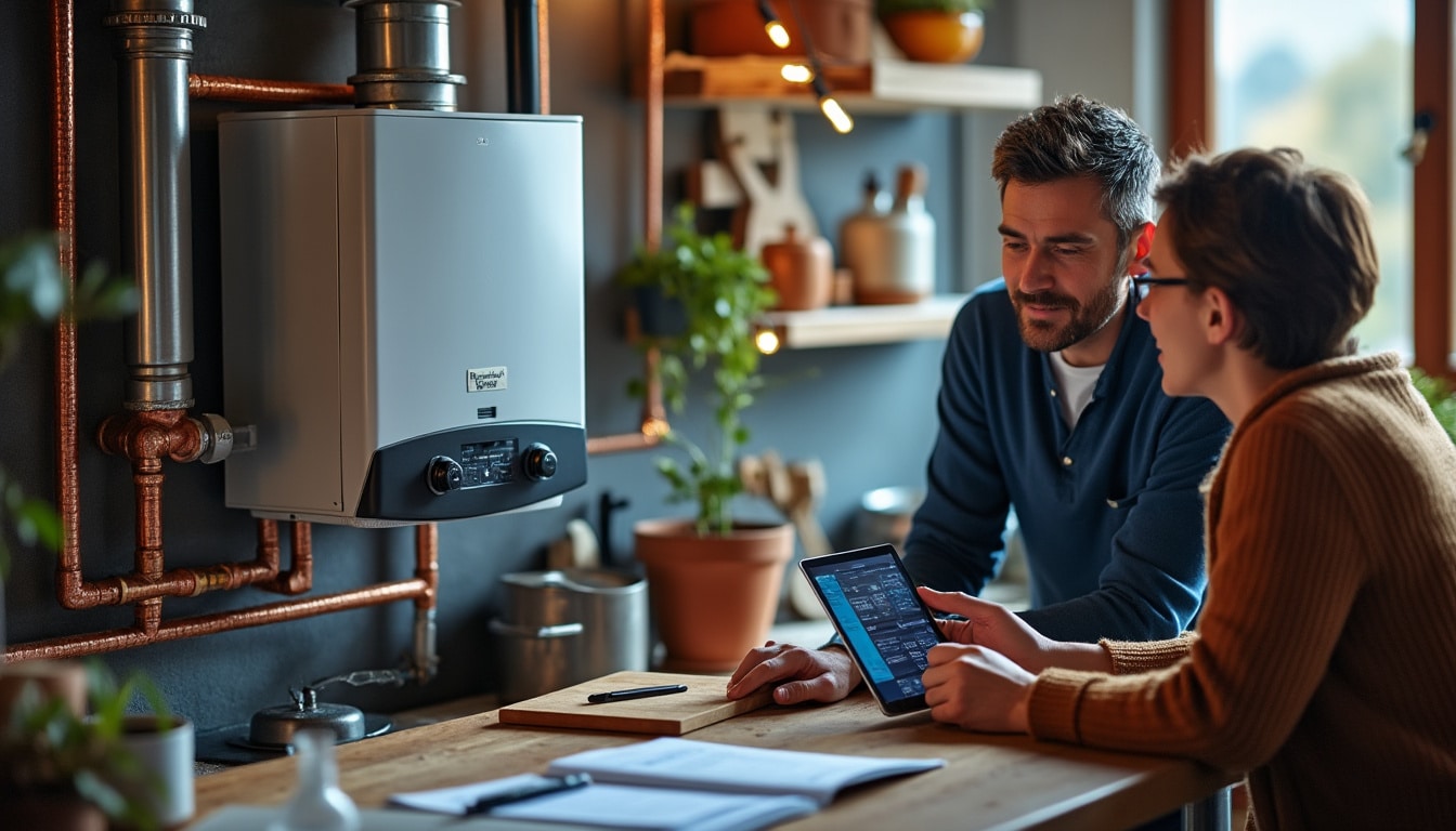 Illustration: Quels sont les avantages d’une chaudière à condensation pour le chauffage ?