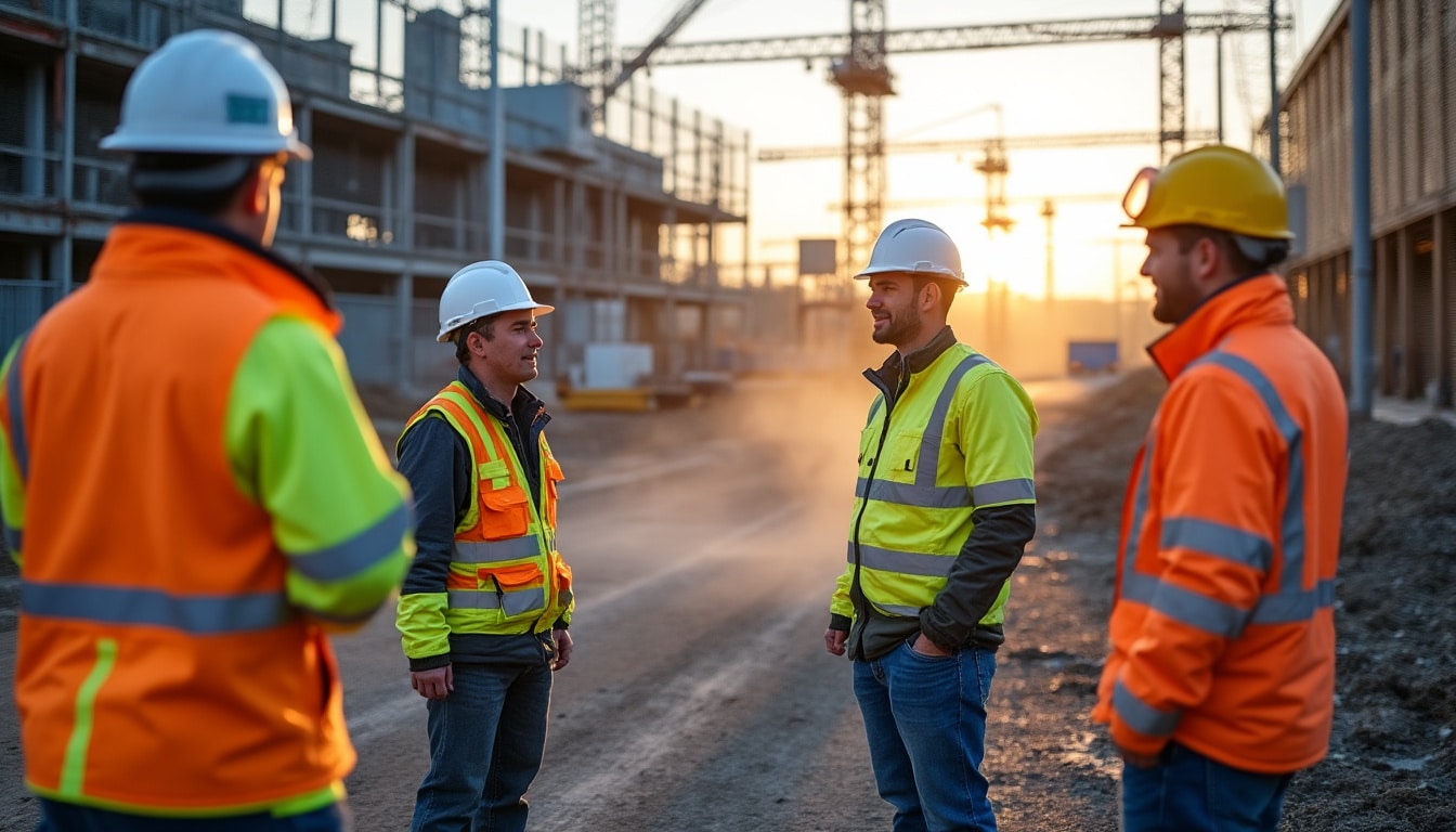 Illustration: Comprendre les enjeux SQE : Sécurité, Qualité et Environnement sur le chantier