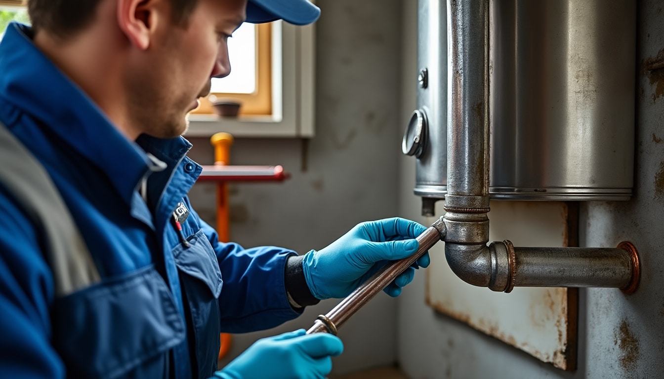 Illustration: Comprendre le tubage de la chaudière à condensation et le rôle du conduit de fumée