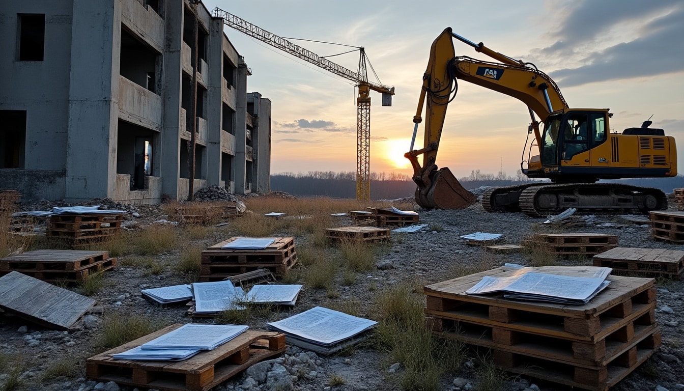 Illustration: Causes et conséquences de l’abandon de chantier