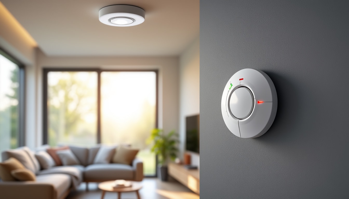 Illustration: Définition et distinction de l’alarme incendie et du détecteur de fumée