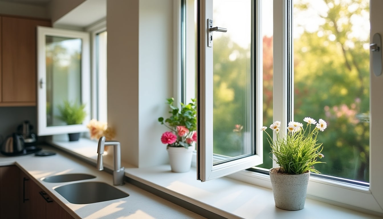 Illustration: Les différents types de poignées de fenêtre en PVC et leurs spécificités