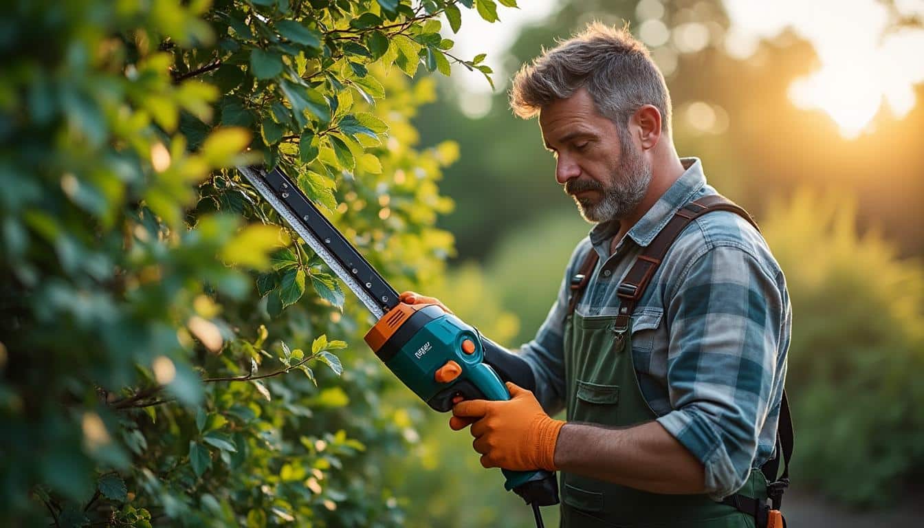 Illustration: Comprendre l’importance d’un taille-haie pour la coupe à angle précis