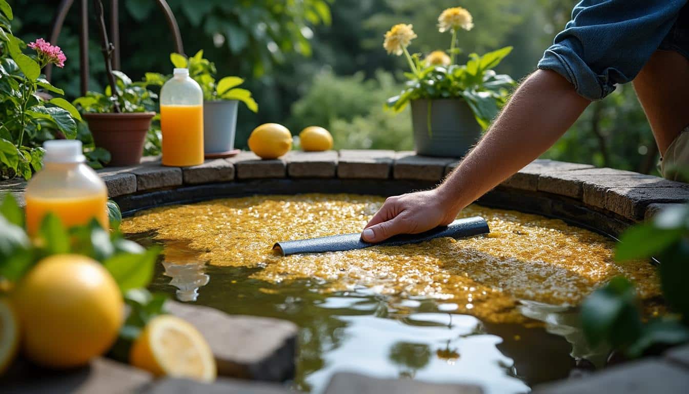 Nettoyage du bassin face à l’accumulation de limon : solution durable