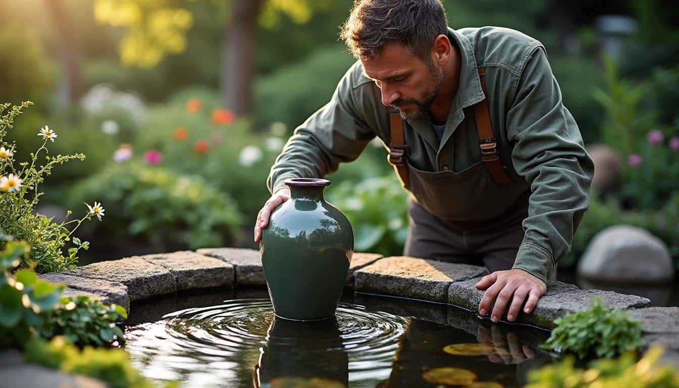 Nettoyage du bassin face à la vase persistante par aspiration efficace