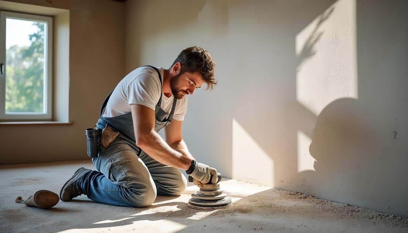Préparer un mur avant de poser du crépi intérieur