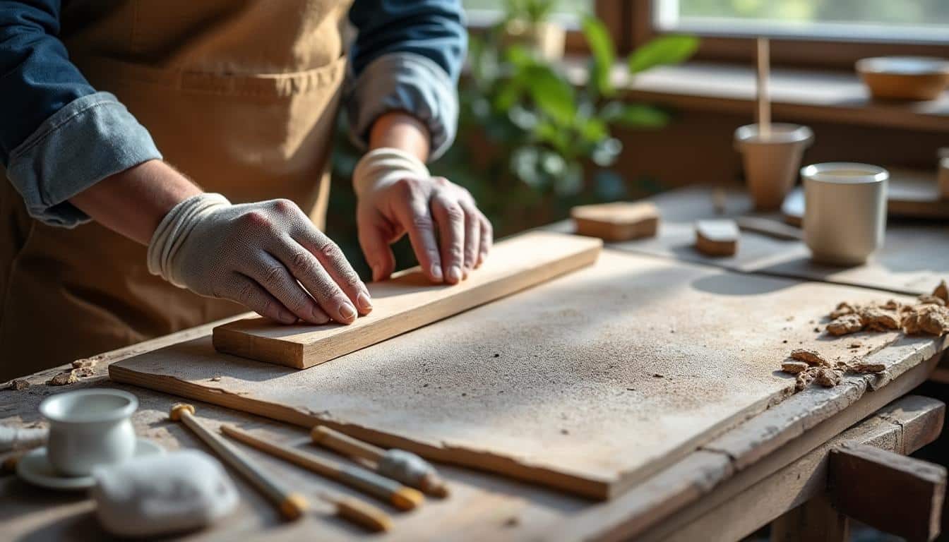Illustration: Choisir la méthode et les produits adaptés pour peindre un lambris vernis