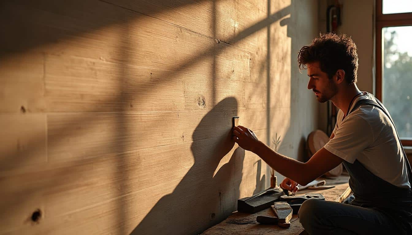 Illustration: Comprendre la pose horizontale du lambris : définition et applications