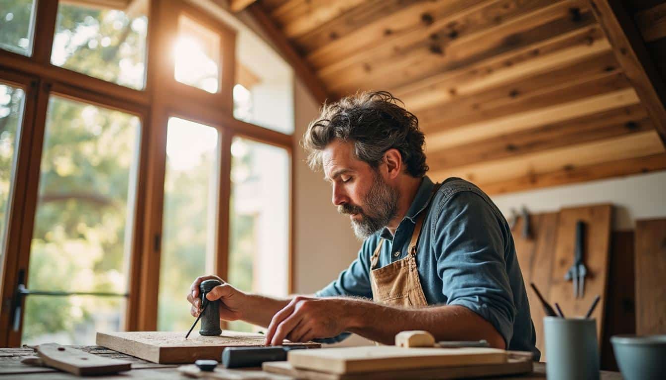 Illustration: Sublimer sa pièce avec un lambris au plafond : définitions et avantages pratiques