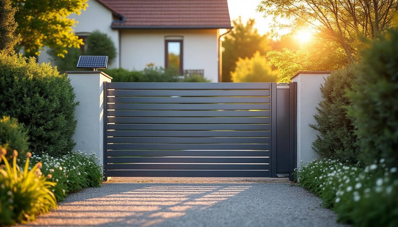 Motorisation solaire pour portail : autonomie et écologie au rendez-vous