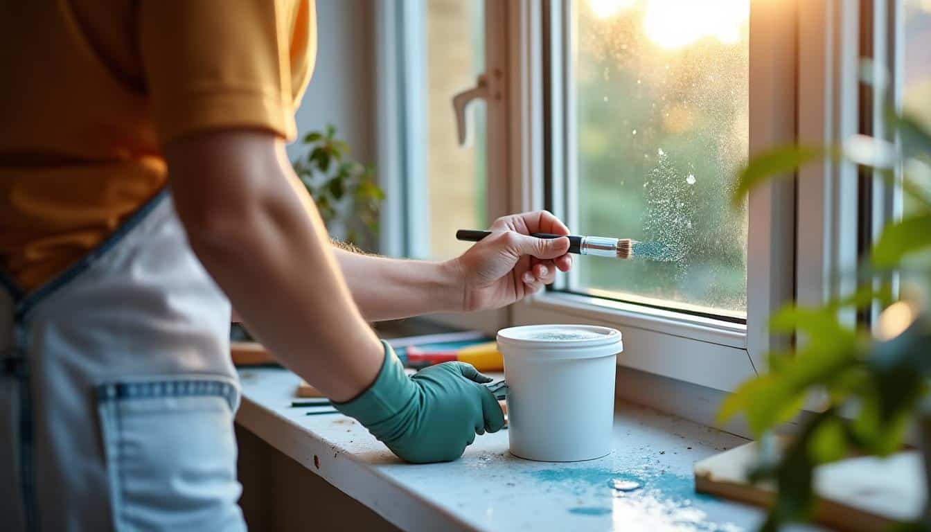 Illustration: Comprendre les spécificités du cadre et de la peinture sur fenêtres en PVC