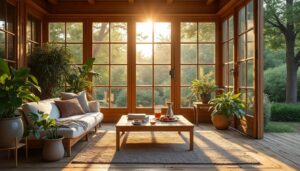 Véranda en bois : guide complet pour une extension chaleureuse