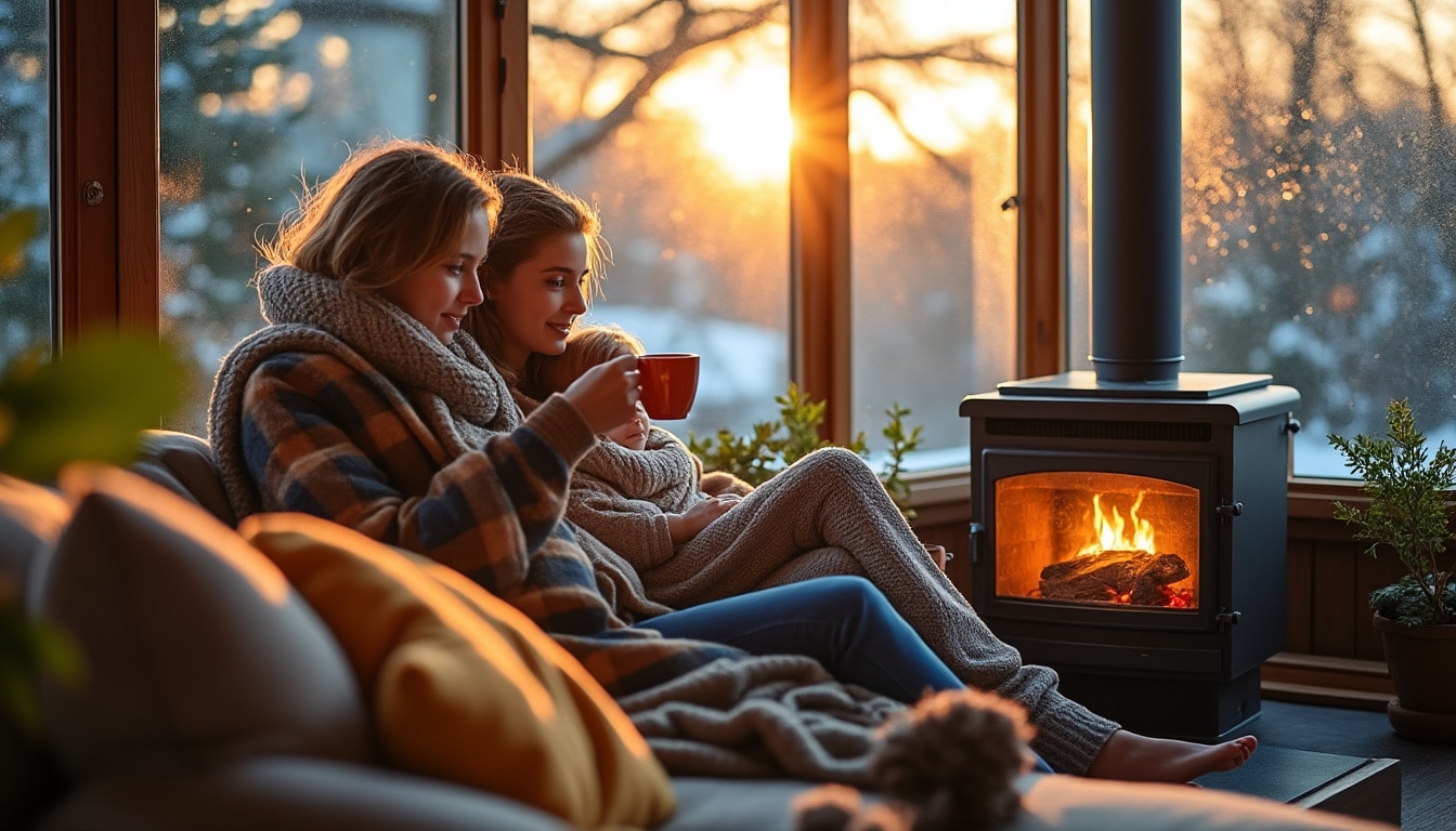 Illustration: Pourquoi il est essentiel de bien chauffer une véranda en hiver