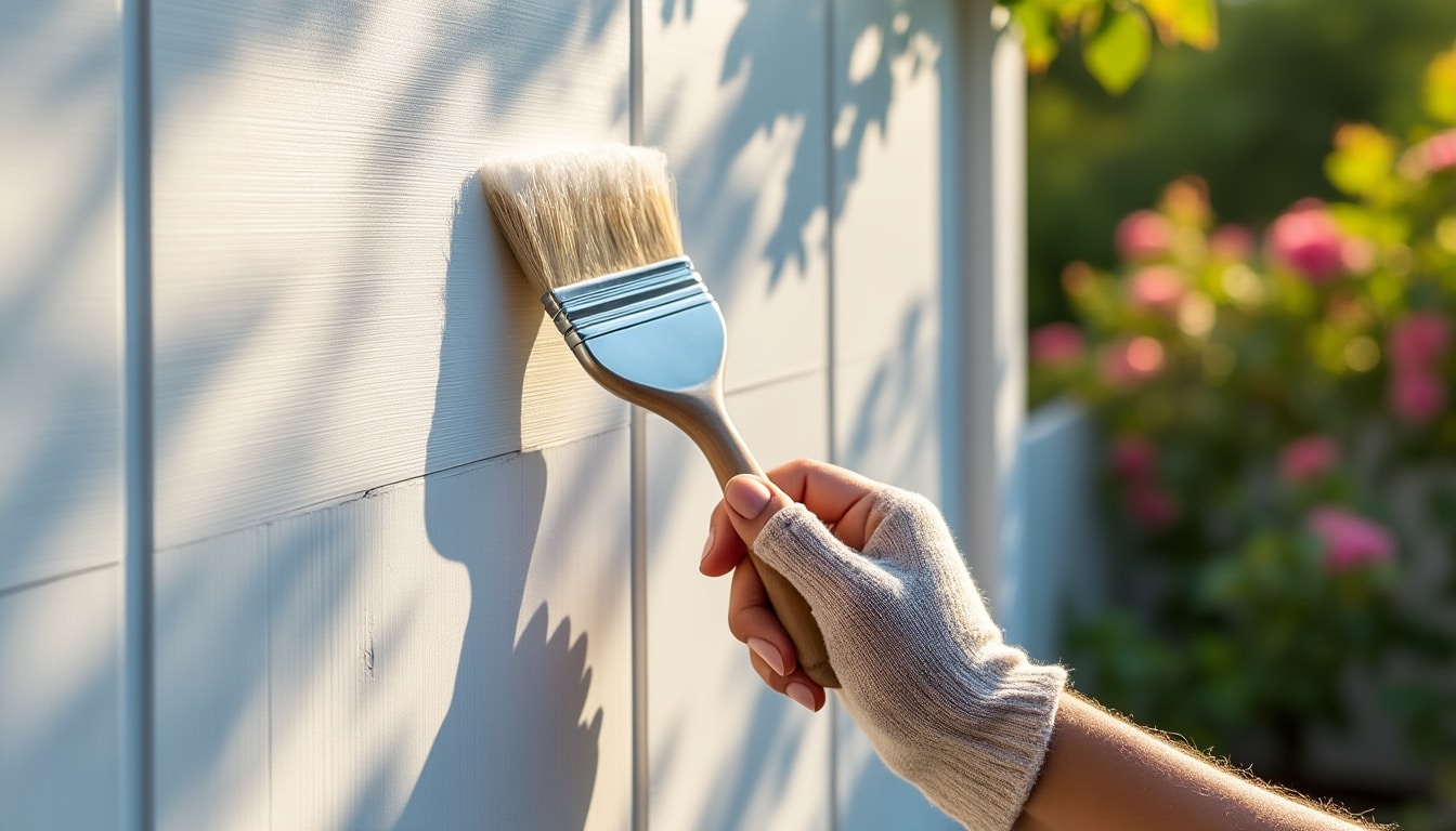 Peinture sur PVC extérieur : guide complet pour un résultat durable