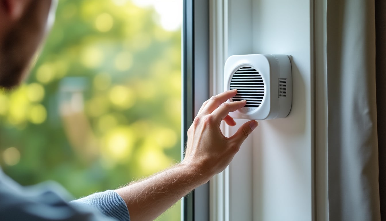 Illustration: Comprendre le rôle de l’aérateur dans la ventilation des fenêtres en PVC