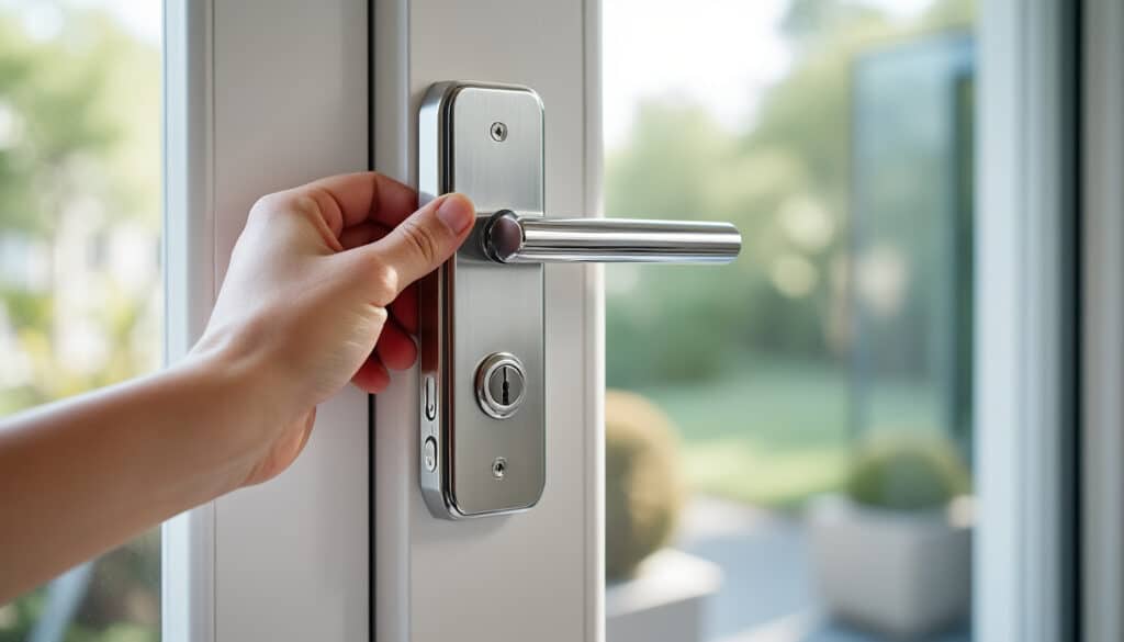 Crémone pour porte fenêtre en PVC : guide complet et conseils
