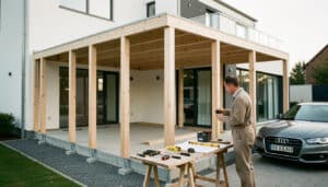 Construire un carport : étapes, règles et budget