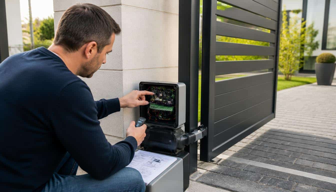 Comment réinitialiser un moteur Nice de portail
